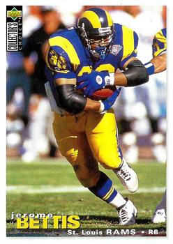 Jerome Bettis St. Louis Rams 1995 Upper Deck Collector's Choice #189